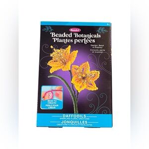 🌼 RoseArt Beaded Botanicals Craft Kit - Daffodils